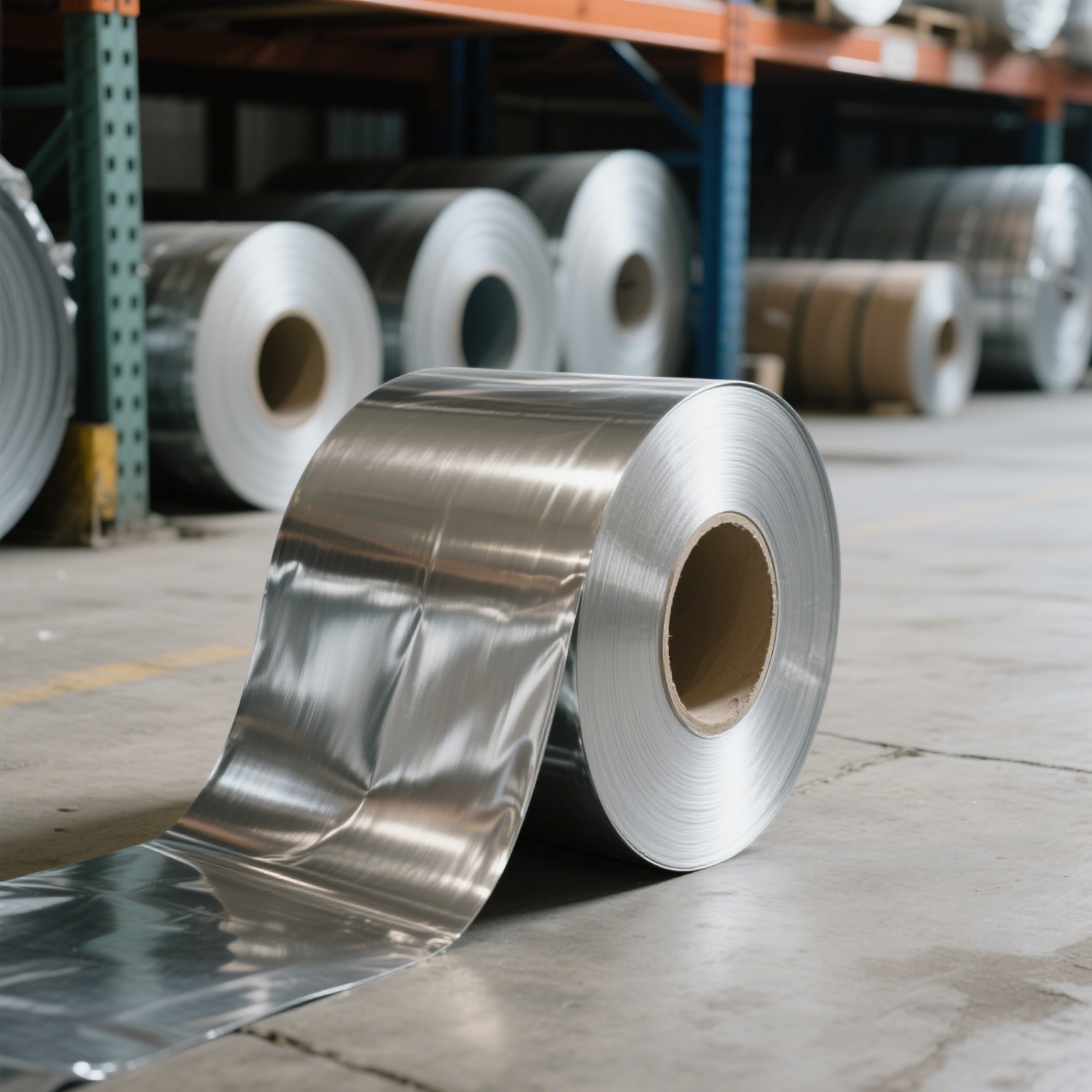 Coil material Non leafing aluminum silver paste