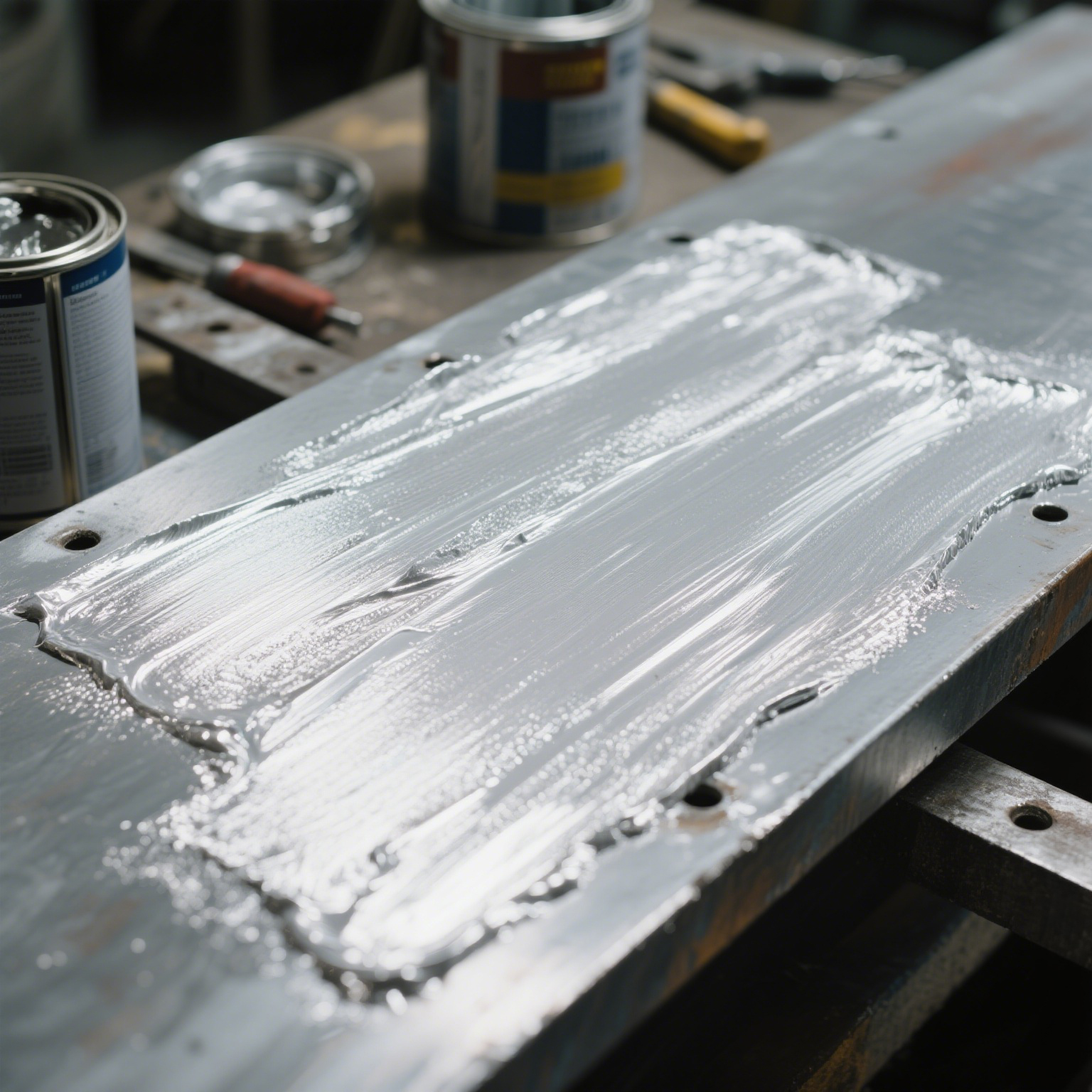 Antirust coating Non leafing aluminum silver paste